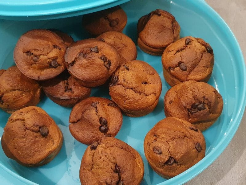 Cliquez pour zoomer ! Cake banane et pépites de chocolat Thermomix par Emmy57420