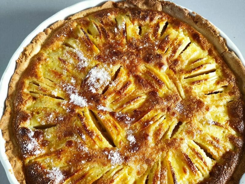 Cliquez pour zoomer ! Tarte normande aux pommes Thermomix par melomars13