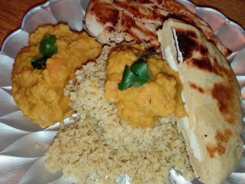 Cliquez pour zoomer ! Dhal de patate douce et de lentilles corail Thermomix par melomars13