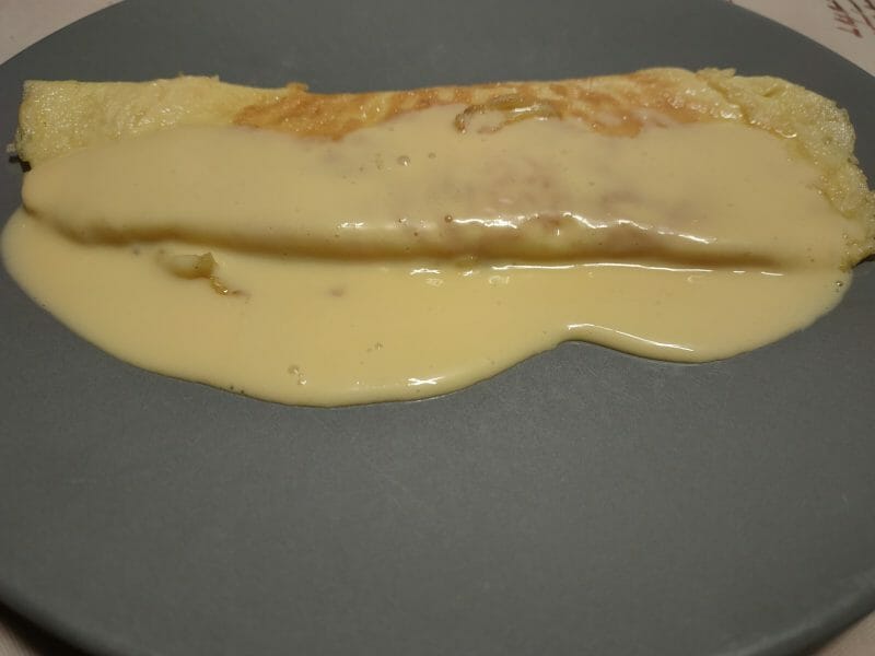 Cliquez pour zoomer ! Omelette et sauce au parmesan Thermomix par sly_2