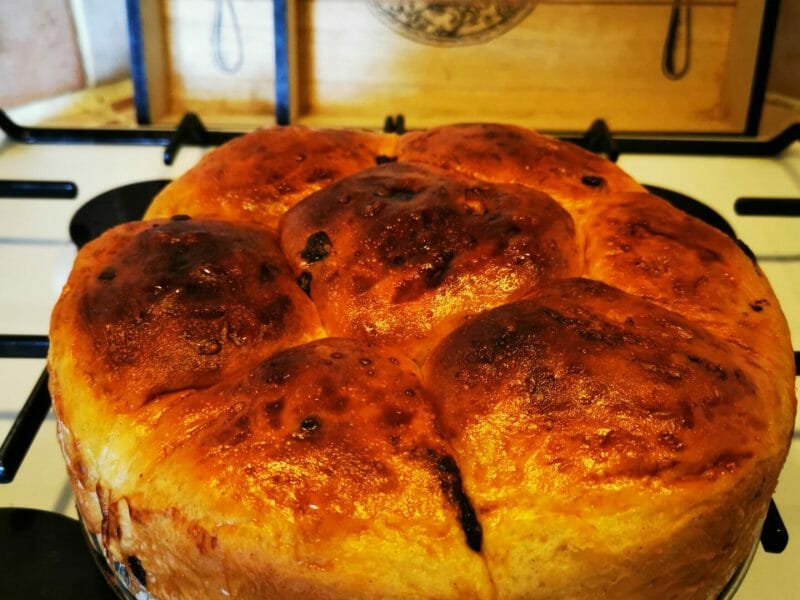 Cliquez pour zoomer ! Brioche sans beurre, sans oeufs Thermomix par cecile76330