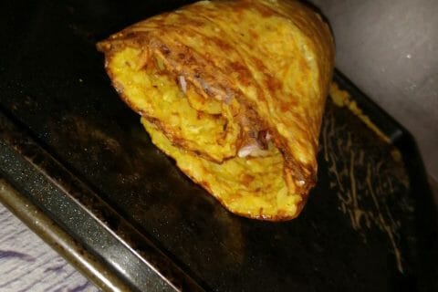 Cliquez pour zoomer ! Roulé de pommes de terre, jambon et reblochon Thermomix par clem1103