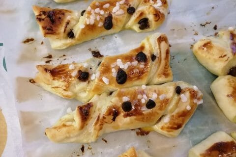 Cliquez pour zoomer ! Torsades crème pâtissière et pépites de chocolat Thermomix par virginie_693