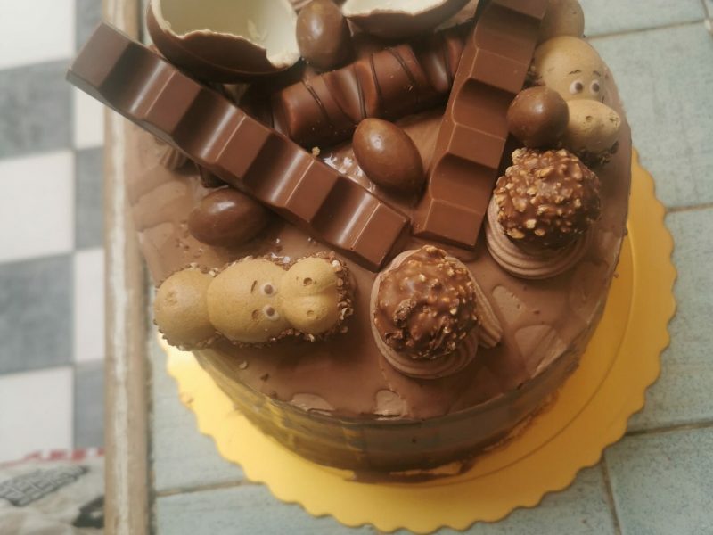 Cliquez pour zoomer ! Layer cake Kinder Bueno Thermomix par sophia59