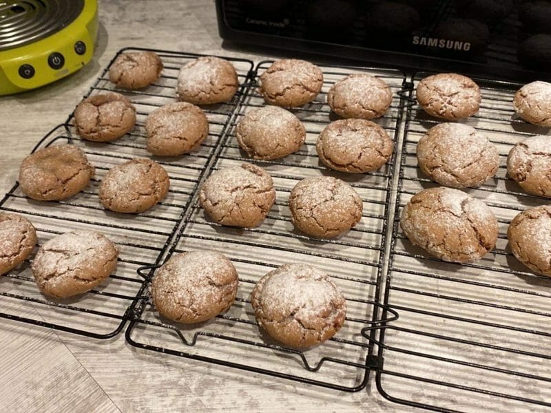 Cliquez pour zoomer ! Craquelés au chocolat Thermomix par maudinette010