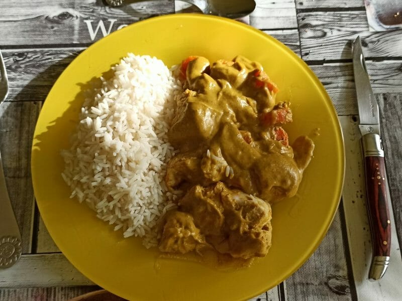 Cliquez pour zoomer ! Poulet coco aux 3 épices Thermomix par ludoturbo2