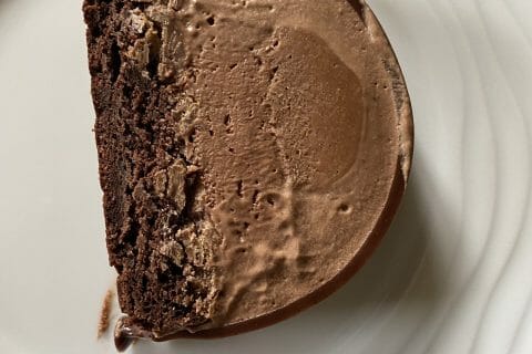 Cliquez pour zoomer ! Bûche mousse au chocolat Thermomix par nad_in