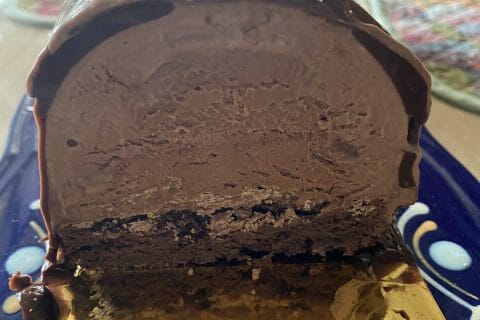 Cliquez pour zoomer ! Bûche mousse au chocolat Thermomix par nad_in