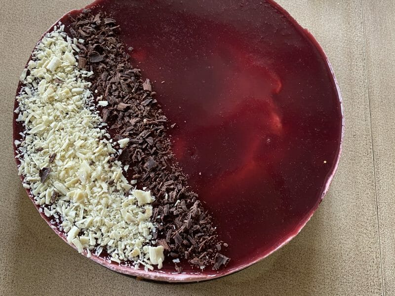 Cliquez pour zoomer ! Bavarois aux framboises Thermomix par nad_in