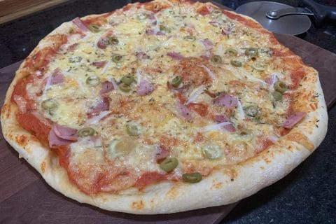 Cliquez pour zoomer ! Pizza capricciosa Thermomix par elgourmetalestilofrances