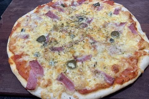 Cliquez pour zoomer ! Pizza capricciosa Thermomix par elgourmetalestilofrances