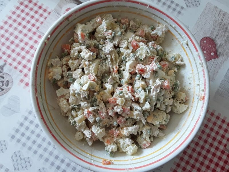 Cliquez pour zoomer ! Salade russe Thermomix par Rose