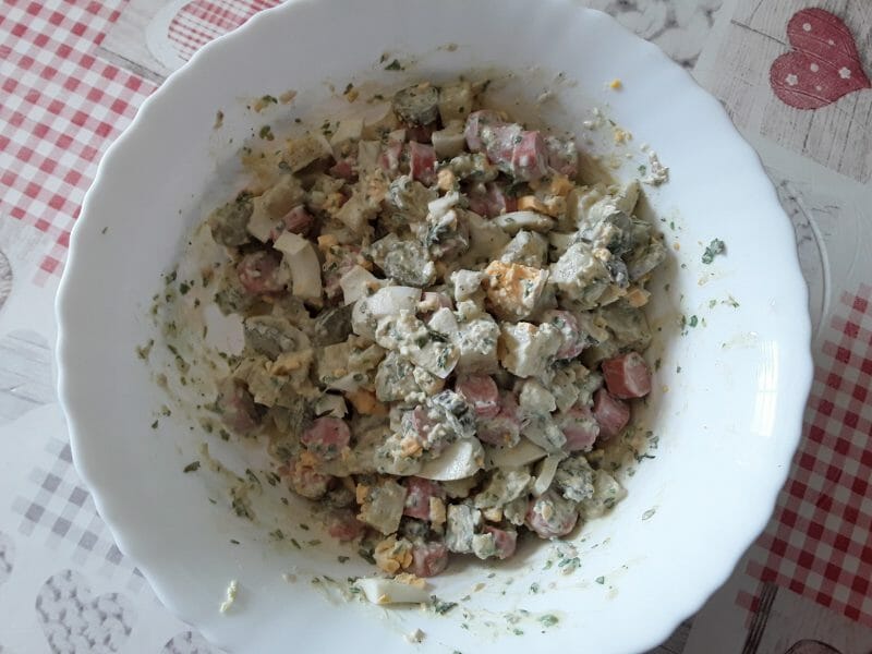 Cliquez pour zoomer ! Salade strasbourgeoise Thermomix par Rose