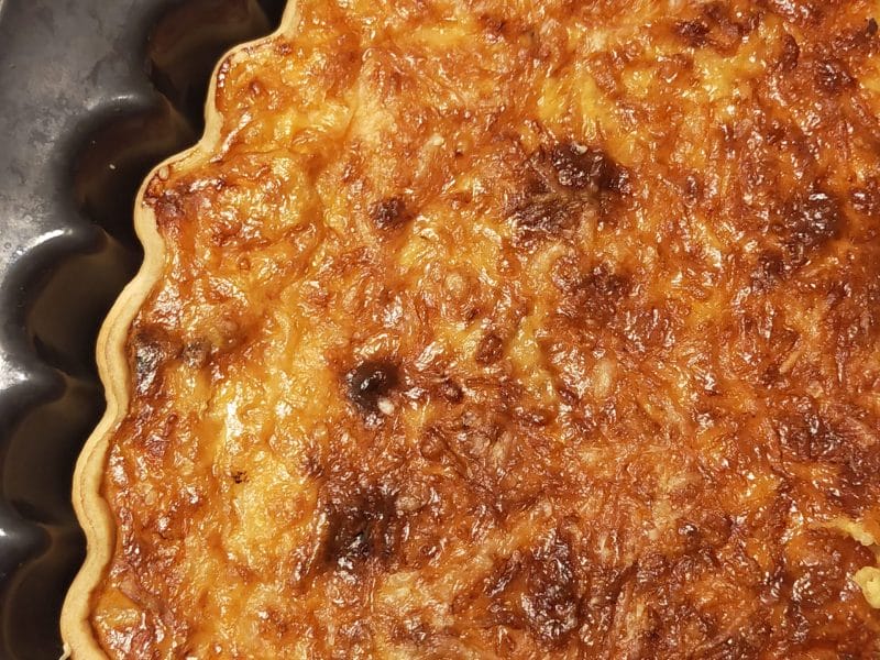Cliquez pour zoomer ! Quiche fenouil, chèvre et chorizo Thermomix par coco3109