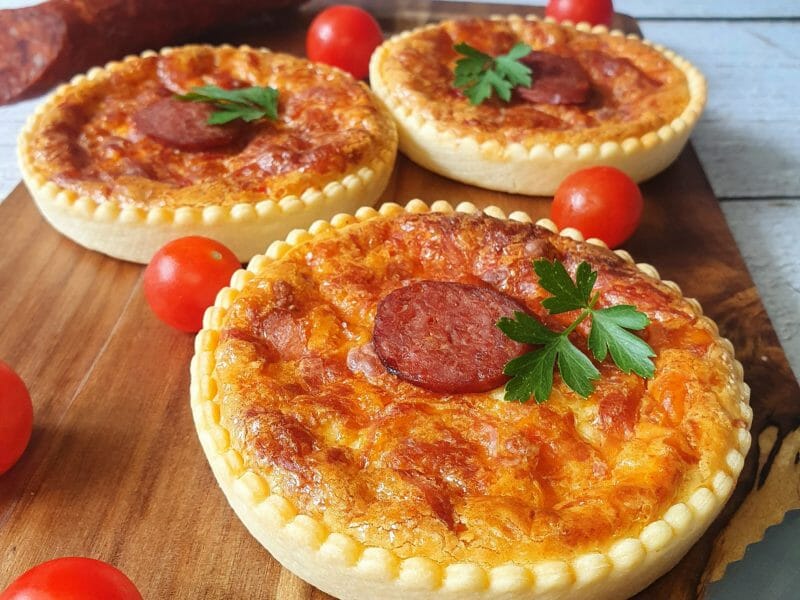 Cliquez pour zoomer ! Quiche poivrons et chorizo Thermomix par aurelie_isabel
