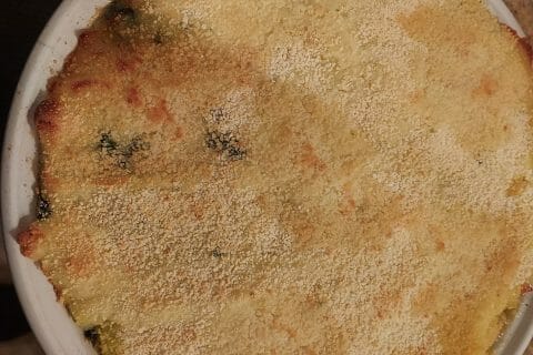 Cliquez pour zoomer ! Parmentier de saumon aux épinards Thermomix par sevval