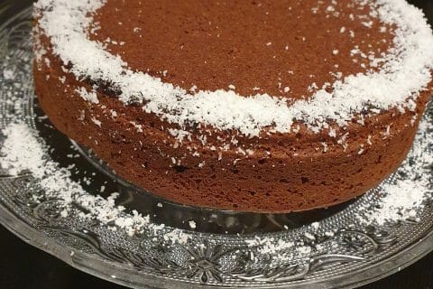 Cliquez pour zoomer ! Gâteau chocolat noix de coco Thermomix par martamoura