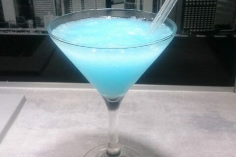 Cliquez pour zoomer ! Cocktail Blue Lagoon Thermomix par Patrice