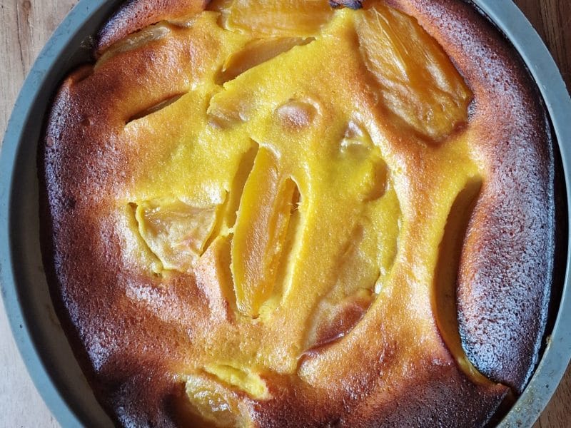 Cliquez pour zoomer ! Clafoutis à la mangue Thermomix par verobleu