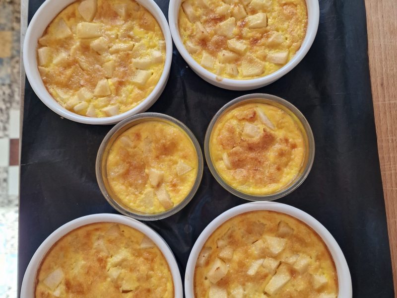 Cliquez pour zoomer ! Petits flans à la poire Thermomix par verobleu
