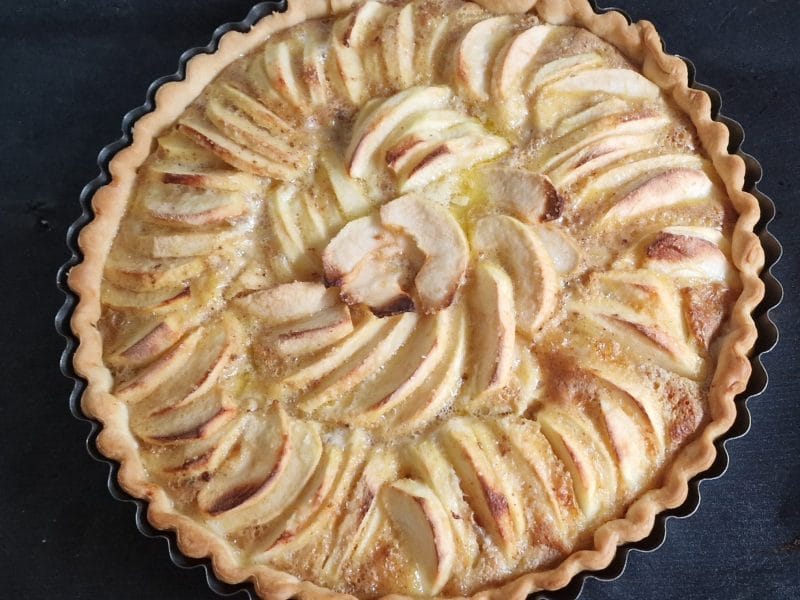 Cliquez pour zoomer ! Tarte aux pommes alsacienne Thermomix par verobleu