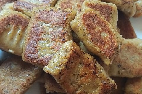 Cliquez pour zoomer ! Capunsei au beurre de sauge – Gnocchi de pain Thermomix par verobleu