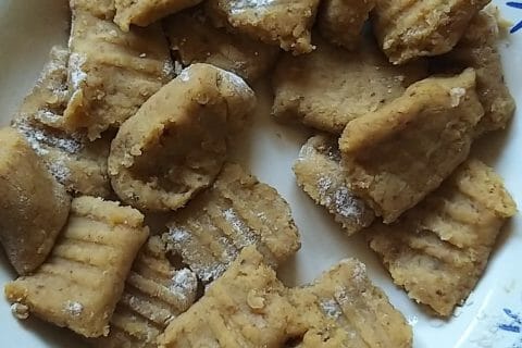 Cliquez pour zoomer ! Capunsei au beurre de sauge – Gnocchi de pain Thermomix par verobleu