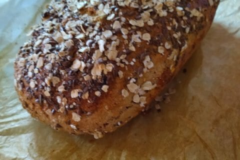 Cliquez pour zoomer ! Pain aux flocons d’avoine et au miel Thermomix par chacha43210