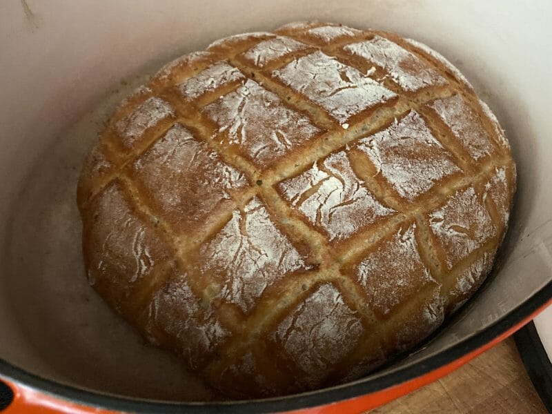 Cliquez pour zoomer ! Pain Cocotte Thermomix par Virginie37230