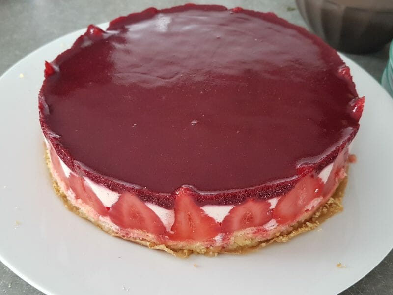 Cliquez pour zoomer ! Bavarois aux fraises Thermomix par C.brugne