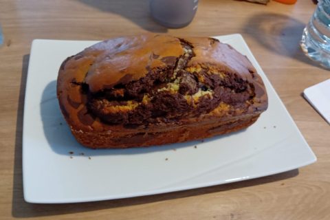 Cliquez pour zoomer ! Marbré au chocolat Thermomix par loupiotte002