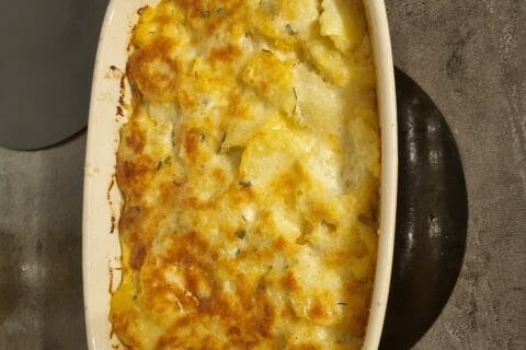 Cliquez pour zoomer ! Gratin de pommes de terre au chorizo Thermomix par gaetan_49