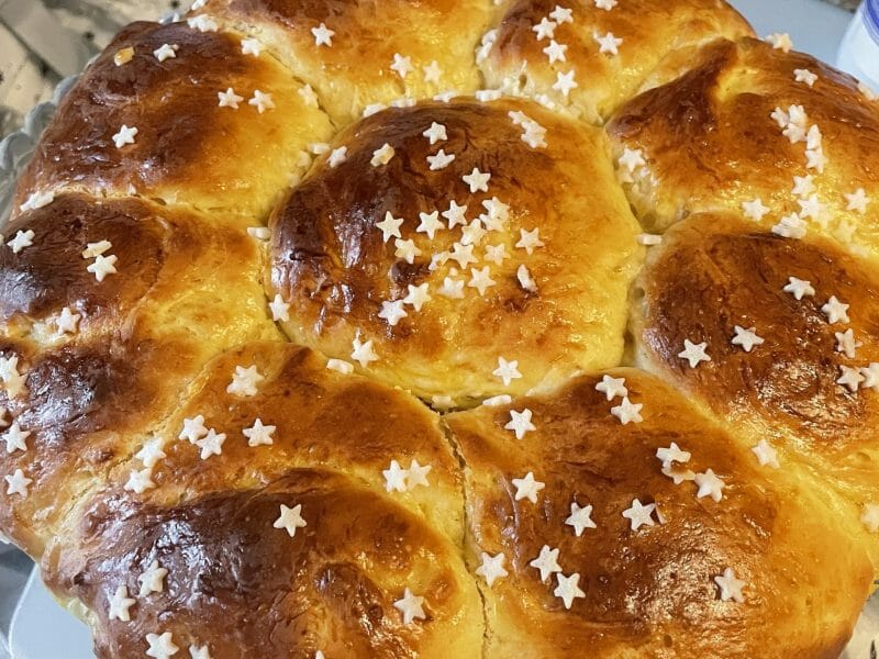 Cliquez pour zoomer ! Brioche tressée à la mie filante Thermomix par escola