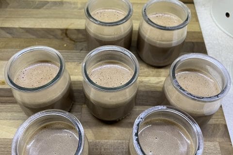 Cliquez pour zoomer ! Panna cotta au chocolat Thermomix par estelle ortiz