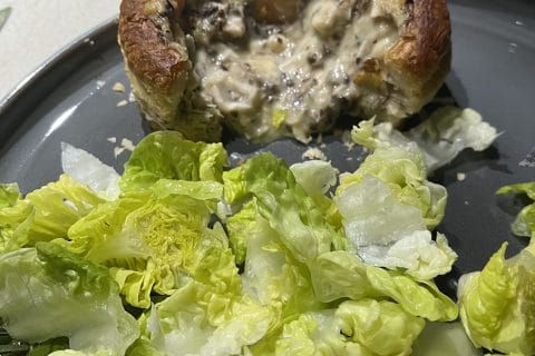 Cliquez pour zoomer ! Vols au vent dinde et champignons Thermomix par estelle ortiz