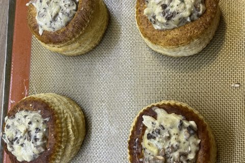 Cliquez pour zoomer ! Vols au vent dinde et champignons Thermomix par estelle ortiz