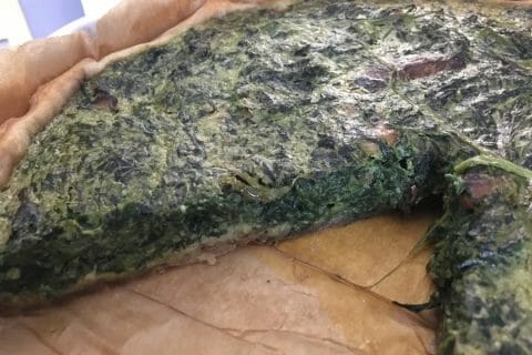 Cliquez pour zoomer ! Quiche épinards et lardons Thermomix par melkidi