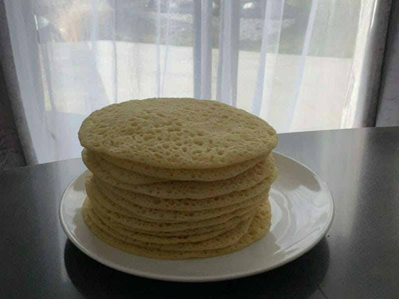 Cliquez pour zoomer ! Baghrir – Crêpes mille trous Thermomix par Cindy
