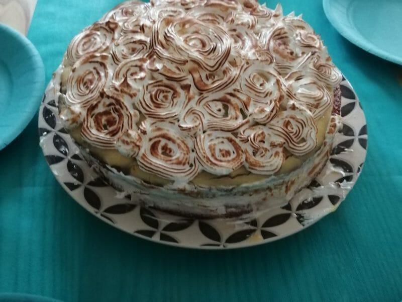 Cliquez pour zoomer ! Gâteau au citron meringué Thermomix par Gigantic59