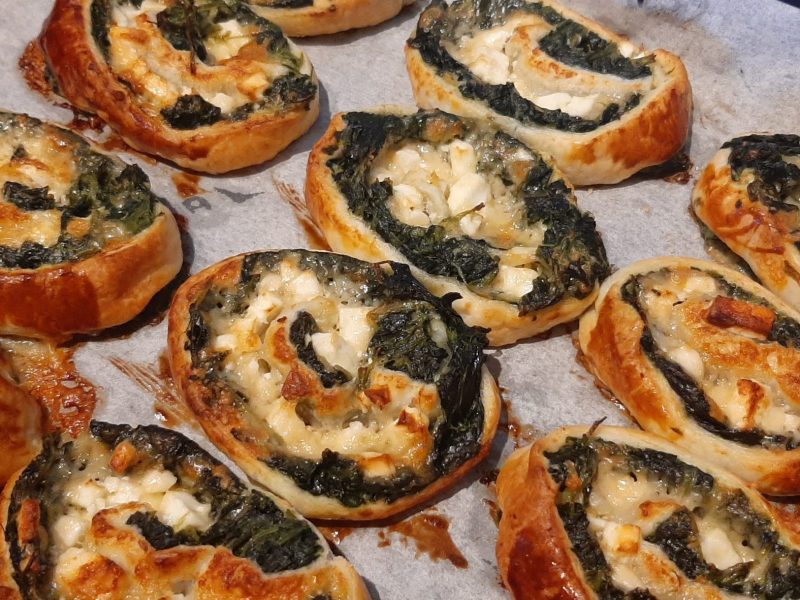 Cliquez pour zoomer ! Spirales feuilletées épinards et feta Thermomix par 15bea