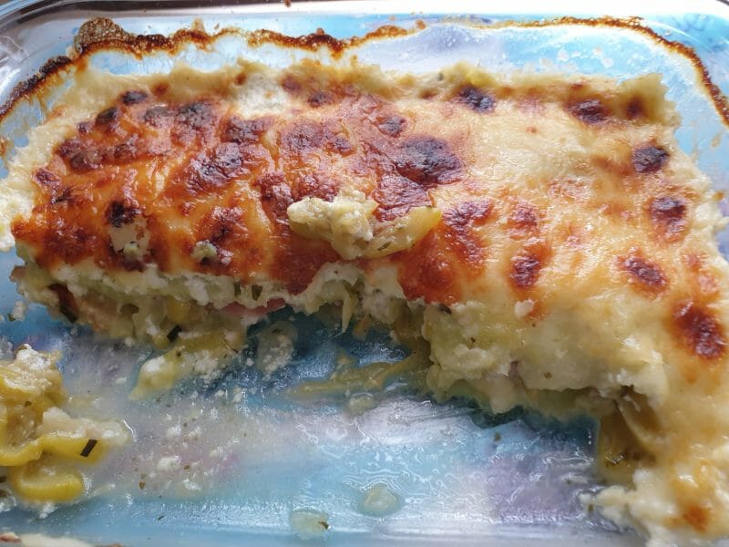 Cliquez pour zoomer ! Gratin de ravioles aux courgettes Thermomix par LaurenceLu
