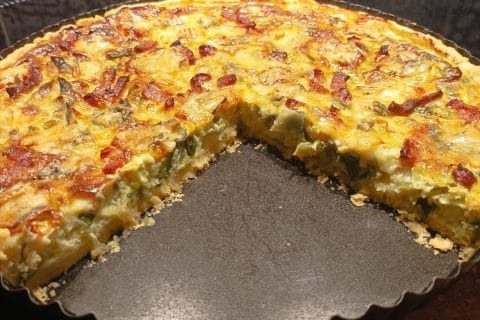 Cliquez pour zoomer ! Flamiche aux poireaux et gorgonzola Thermomix par aurelie1078