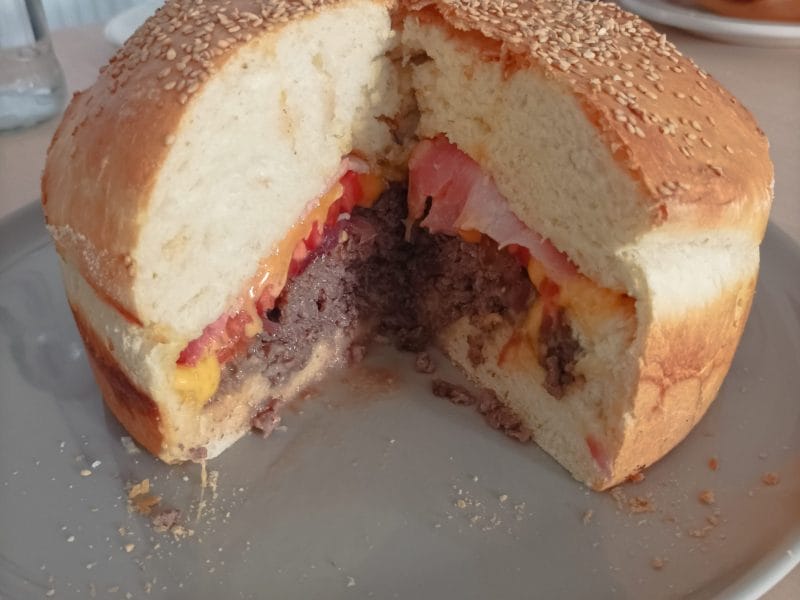Cliquez pour zoomer ! Cheeseburger XXL Thermomix par aurelie1078