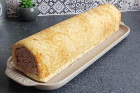 Cliquez pour zoomer ! Bûche Ferrero Rocher Thermomix par aurelie1078