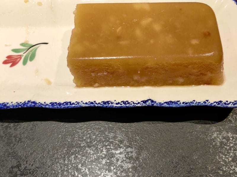 Cliquez pour zoomer ! Aspic pommes et poires Thermomix par Albator