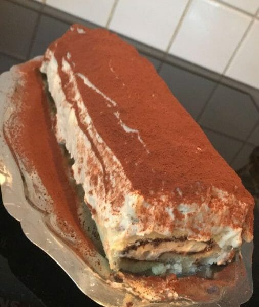 Cliquez pour zoomer ! Bûche Tiramisu Thermomix par Bere148