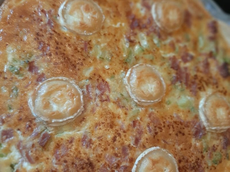 Cliquez pour zoomer ! Tarte courgette, jambon & chèvre Thermomix par Yasmine1985
