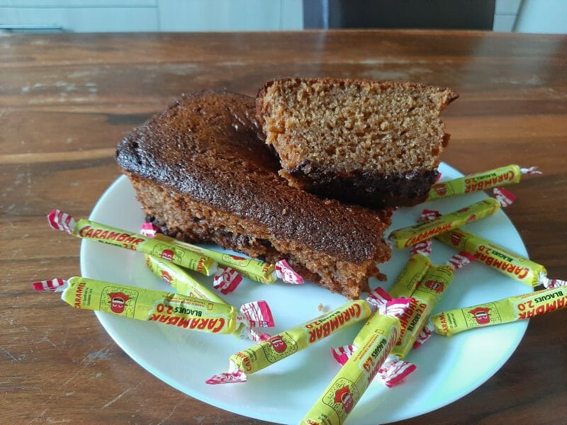 Cliquez pour zoomer ! Cake aux carambars Thermomix par Yasmine1985
