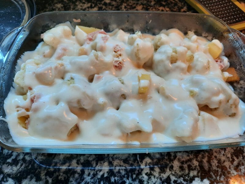 Cliquez pour zoomer ! Gratin de chou-fleur Thermomix par Yasmine1985