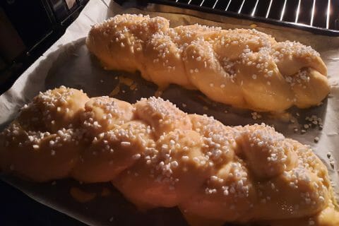 Cliquez pour zoomer ! Brioche tressée à la mie filante Thermomix par Yasmine1985